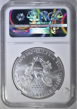 2015 SILVER EAGLE NGC GEM UNC. ANGELS