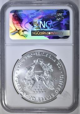 2017 (W) SILVER EAGLE NGC MS-70 EARLY RELEASE