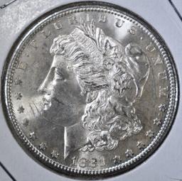 1881-S MORGAN DOLLAR  GEM BU PL