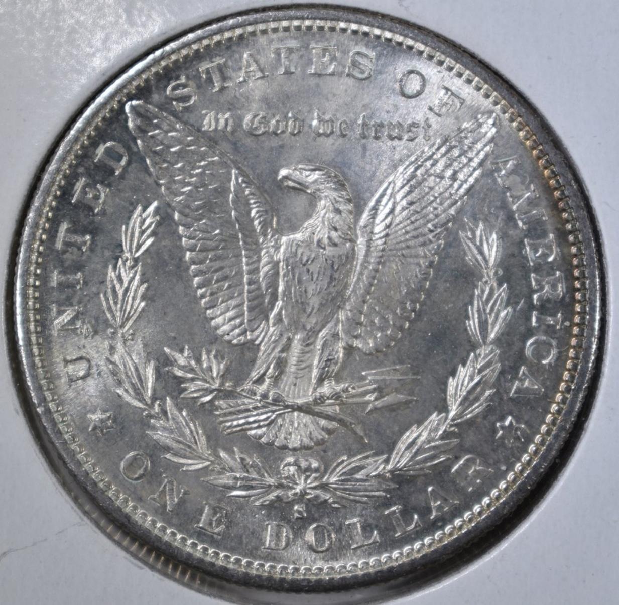 1882-S MORGAN DOLLAR  GEM BU