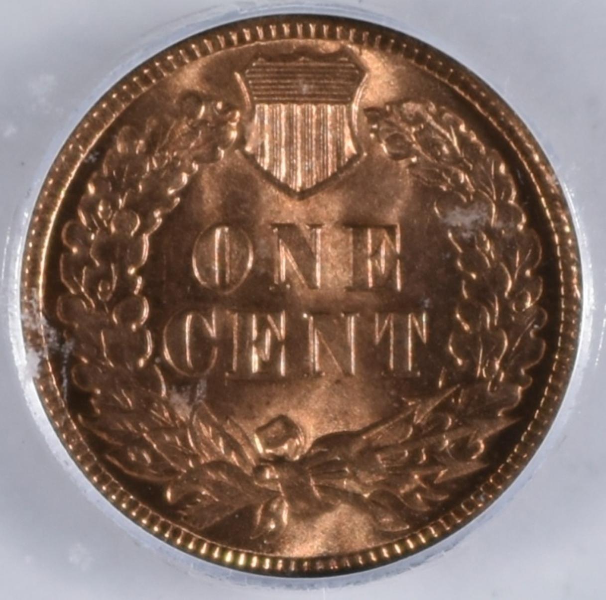 1907 INDIAN CENT  ICG MS-65 RD