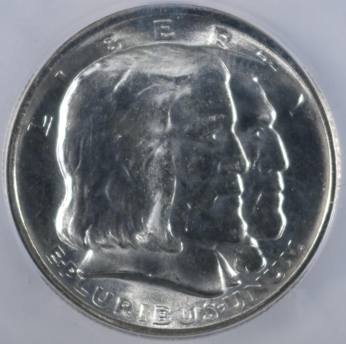 1936 LONG ISLAND COMMEM HALF DOLLAR ICG MS-65