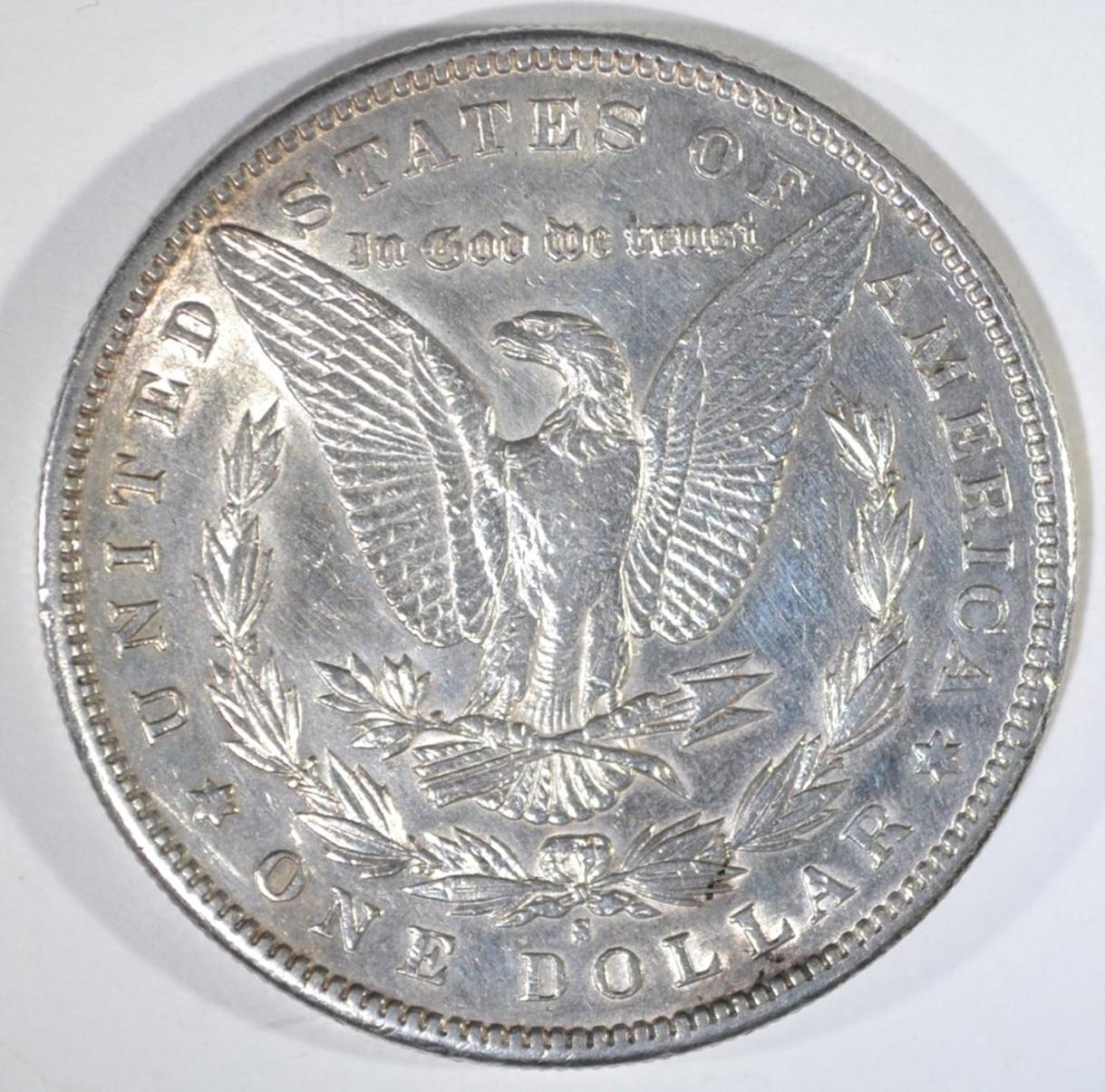 1898-S MORGAN DOLLAR  AU/BU