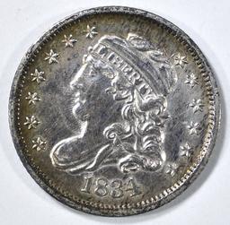 1834 BUST HALF DIME AU/BU