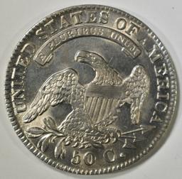 1832 BUST HALF DOLLAR   AU/BU