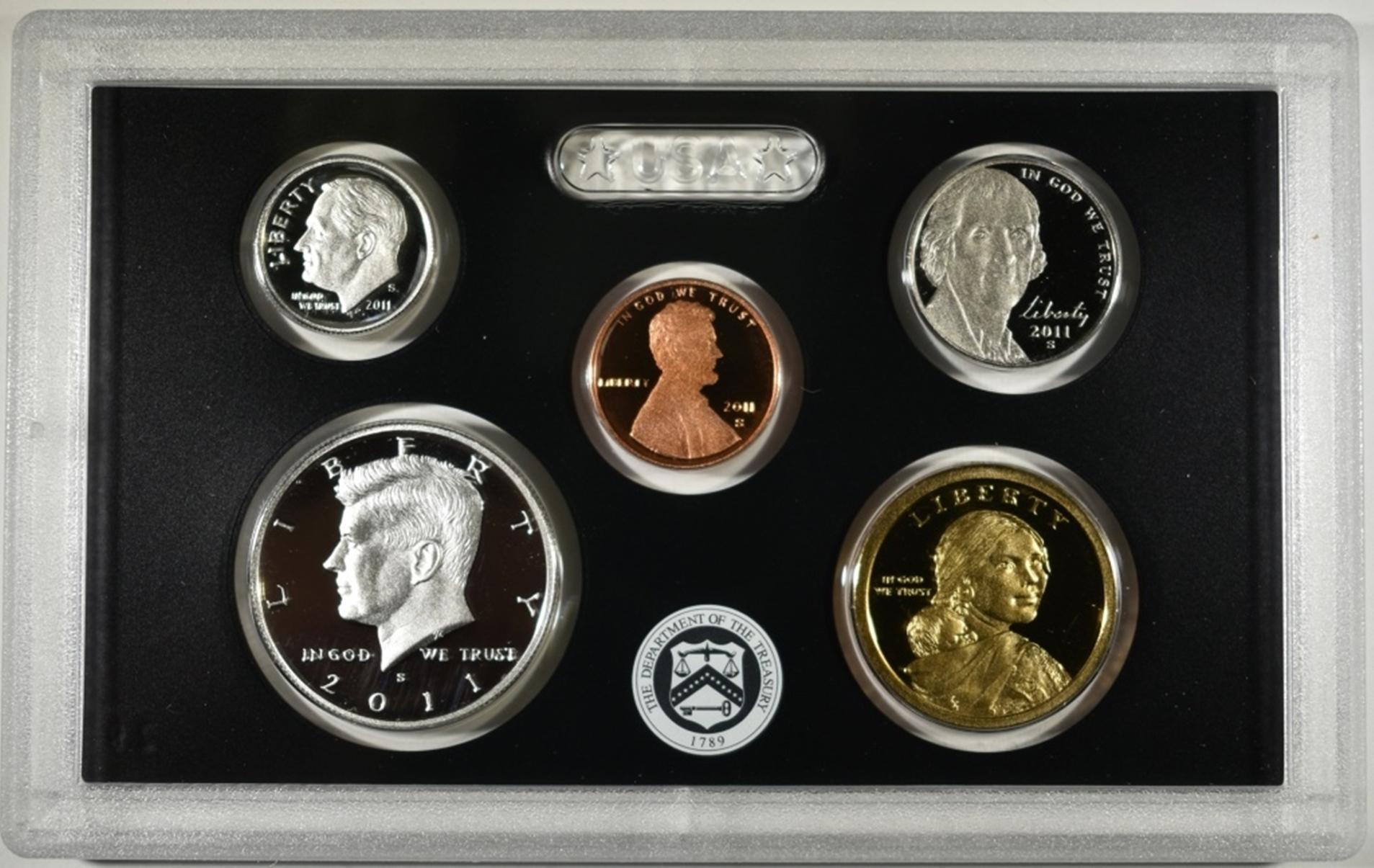 2011 U.S. SILVER PROOF SET