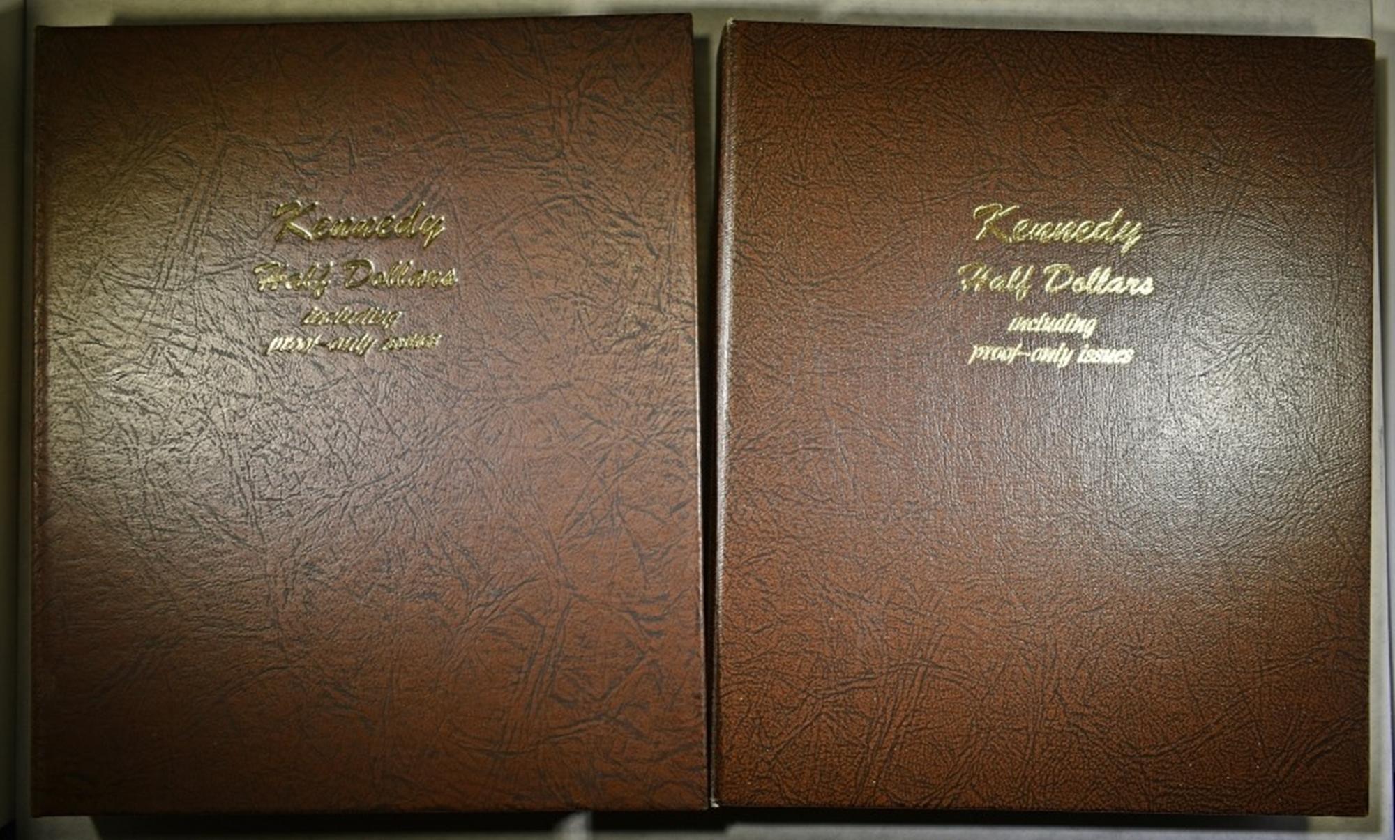 KENNEDY HALF DOLLAR SET IN DANSCO ALBUMS