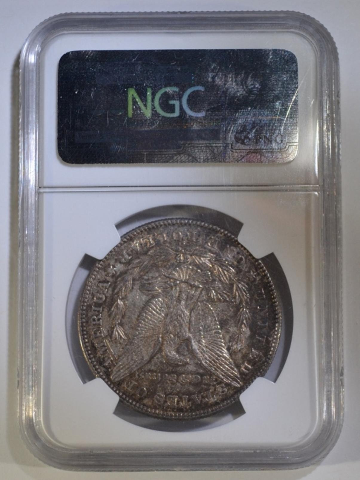 1878-S MORGAN DOLLAR, NGC AU-58