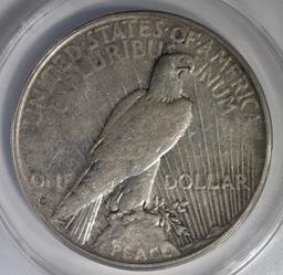 1934-S PEACE DOLLAR  ANACS EF-40 DETAILS