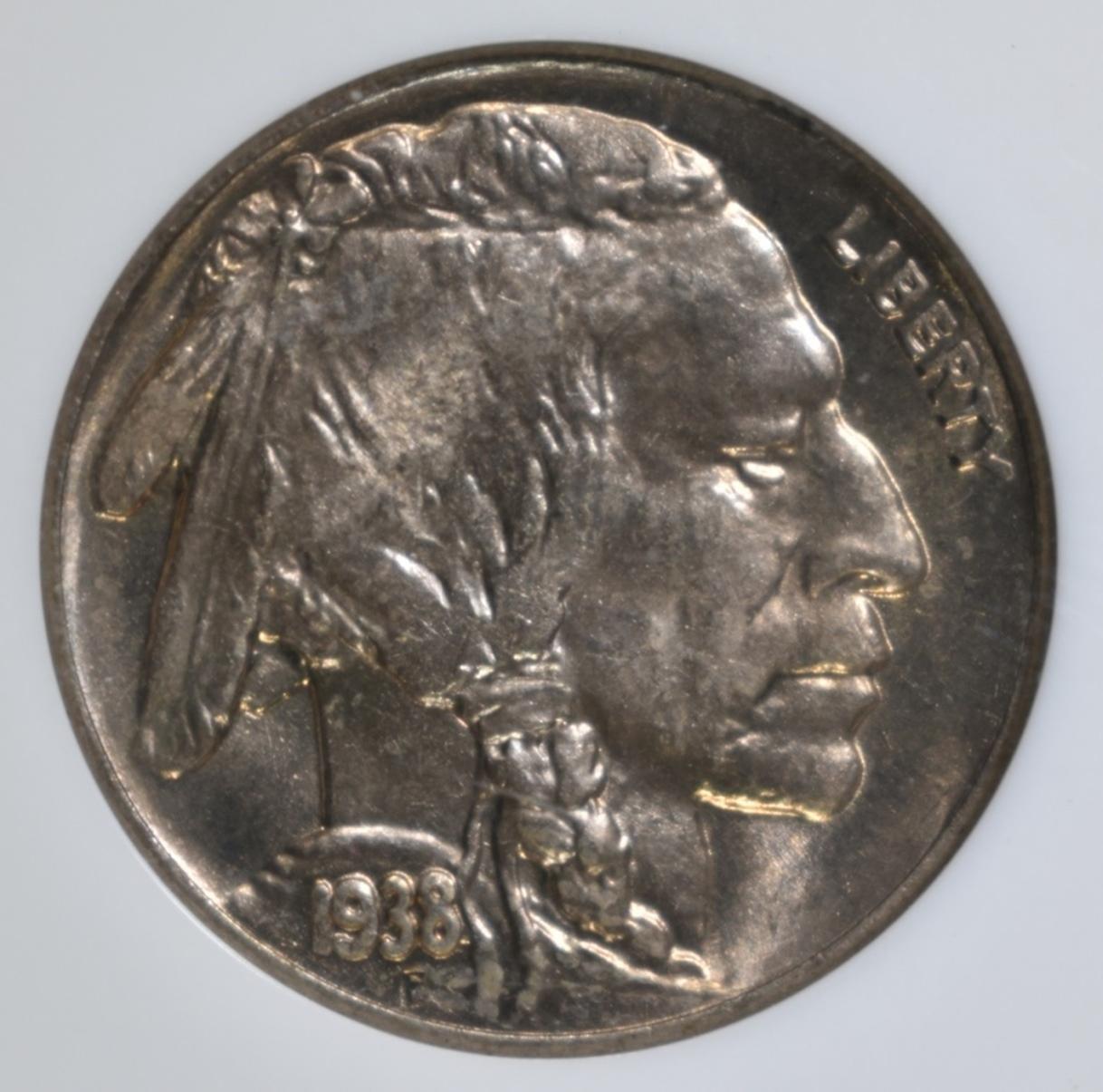 1938-D/D BUFFALO NICKEL  NGC MS-65