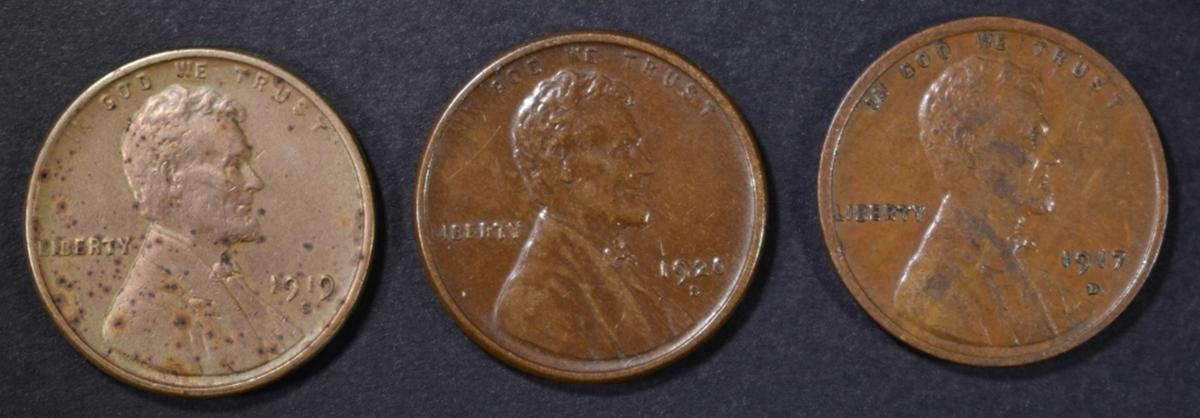 LINCOLN CENT LOT: