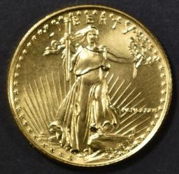 1986 BU 1/4 oz GOLD EAGLE