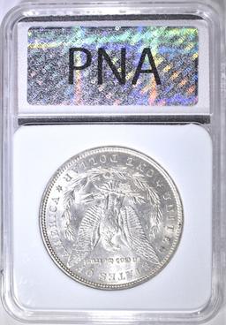 1878 7TF REV. OF 79 MORGAN DOLLAR, PNA CH/ GEM BU