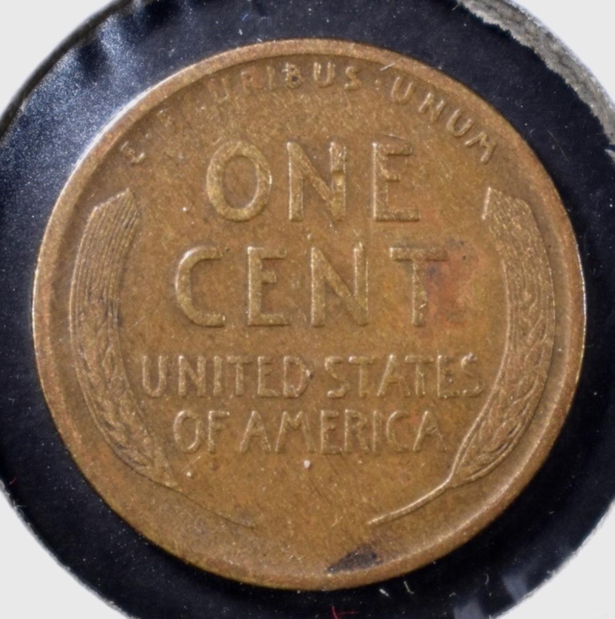 1914-S LINCOLN CENT, XF