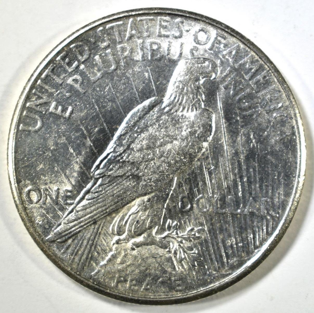 1925-S PEACE DOLLAR BU