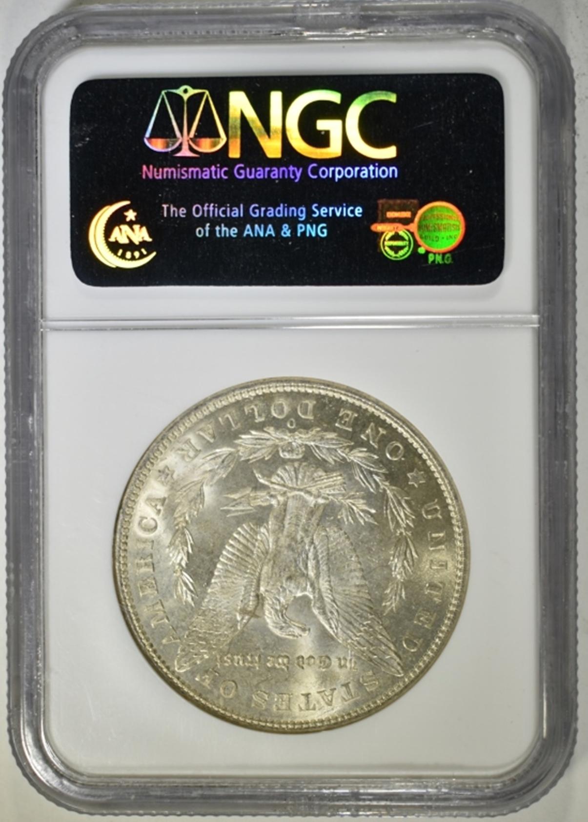 1904-O MORGAN DOLLAR, NGC MS-63