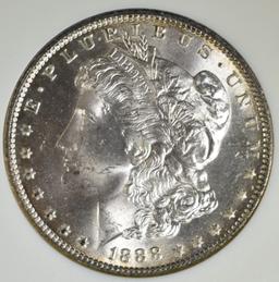 1888-O MORGAN DOLLAR  NGC MS-65