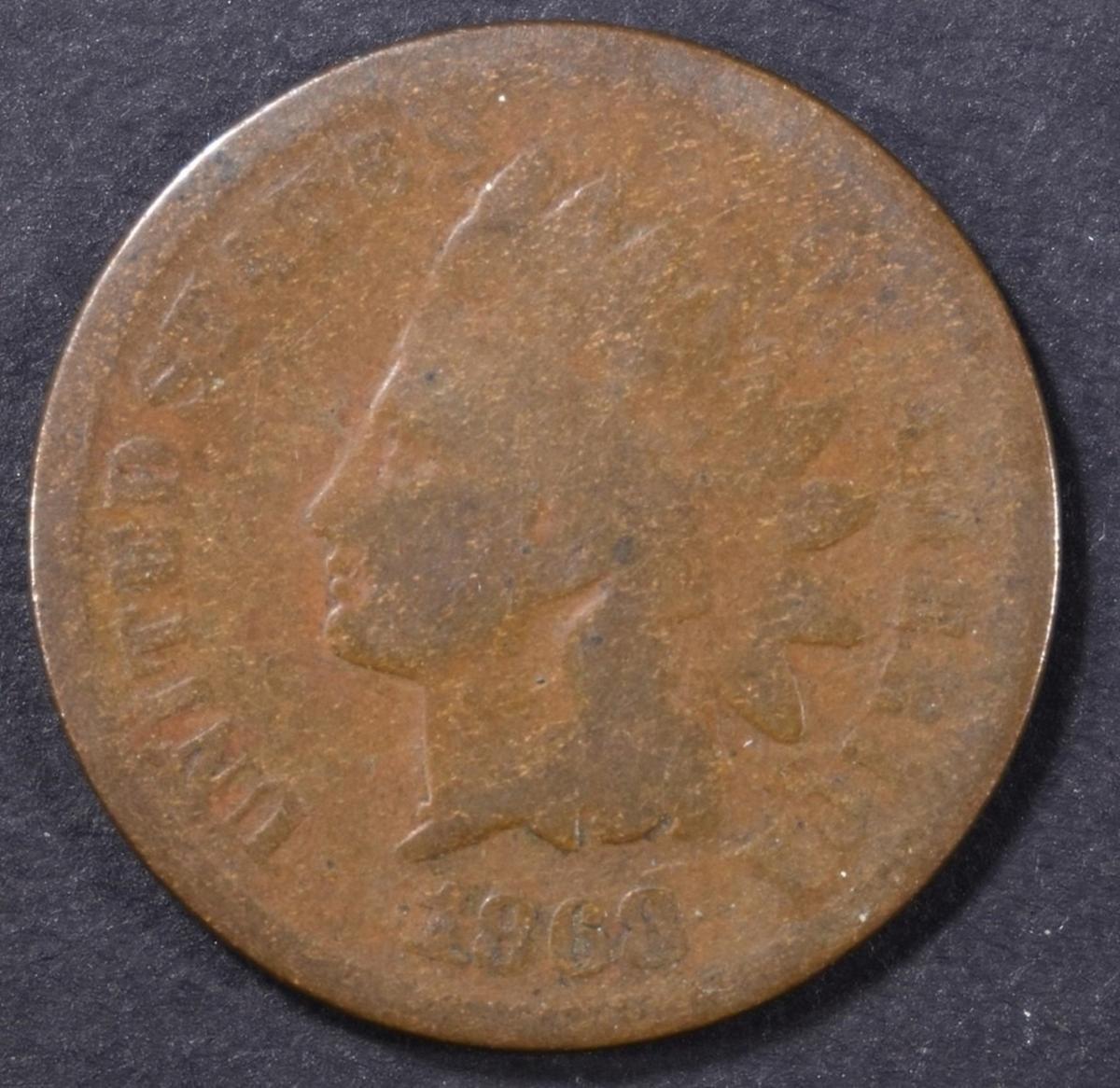 1868 INDIAN CENT GOOD