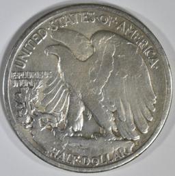 1916 WALKING LIBERTY HALF DOLLAR  FINE