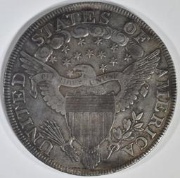 1801 DRAPED BUST DOLLAR  AU