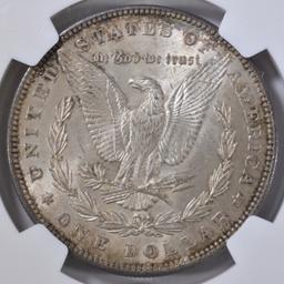 1884 MORGAN DOLLAR, NGC MS-63