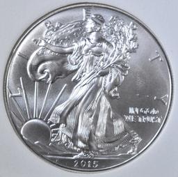 2015 AMERICAN SILVER EAGLE PNA PERFECT GEM BU