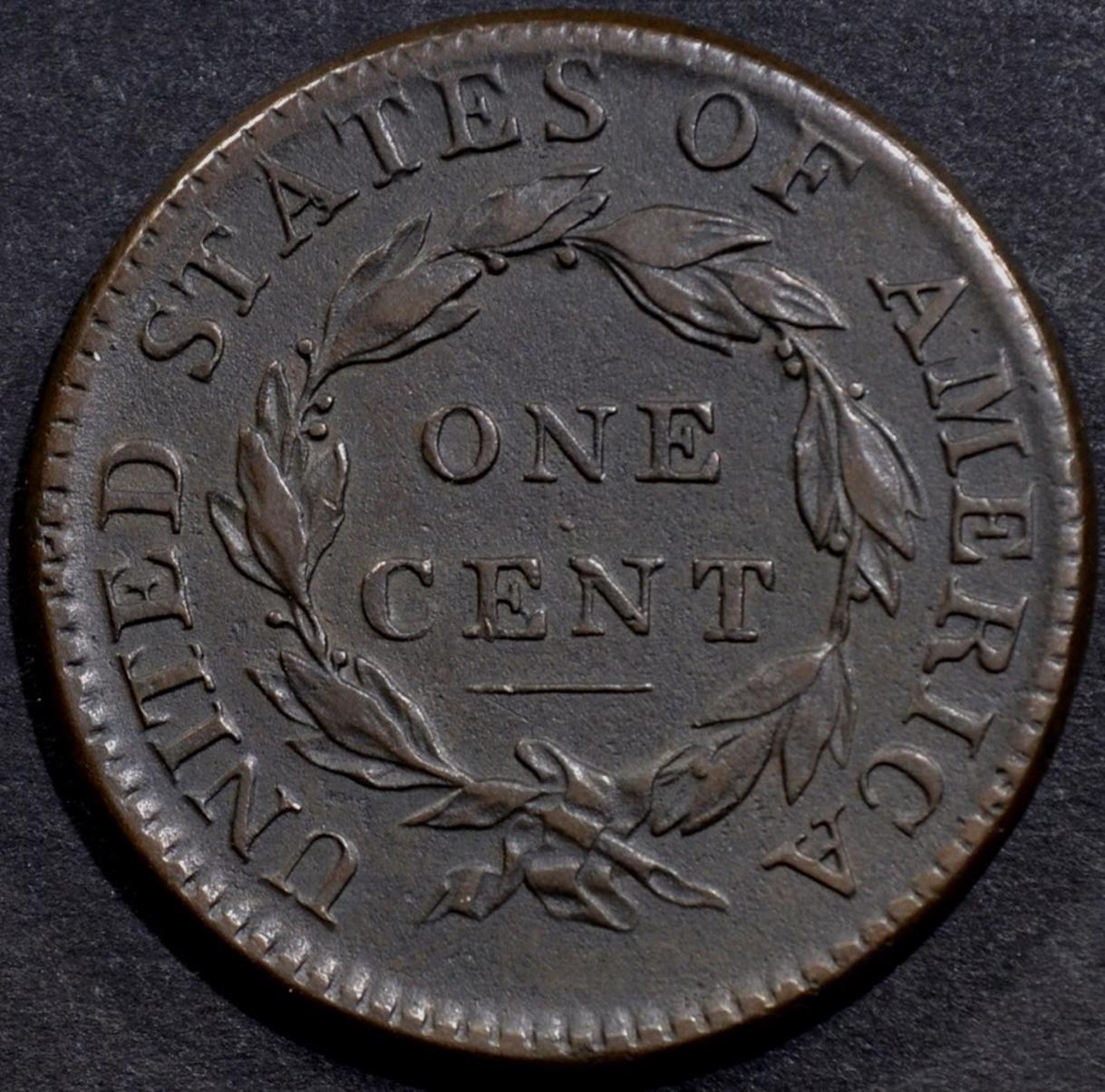 1814 LARGE CENT XF