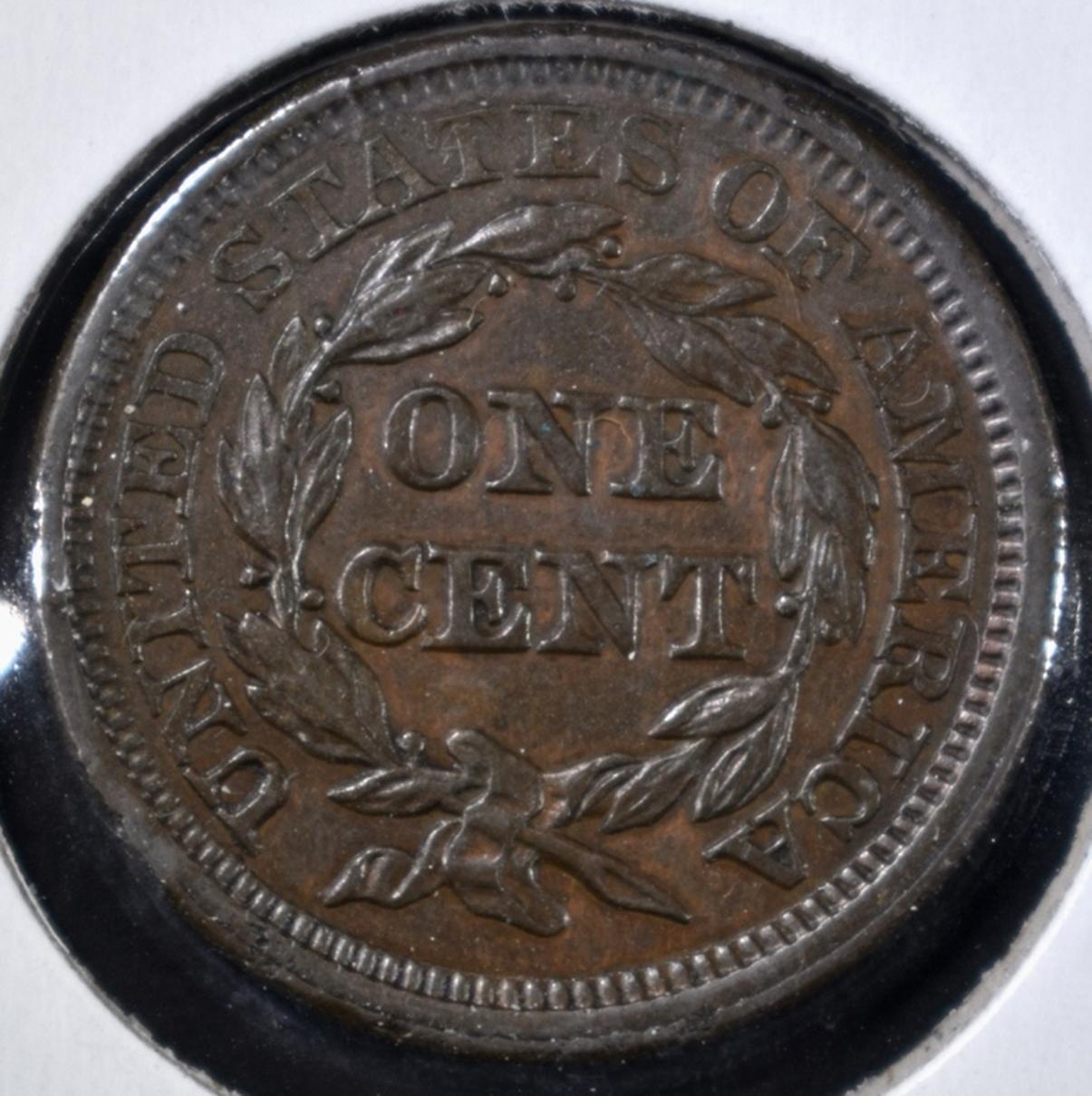 1845 LARGE CENT AU