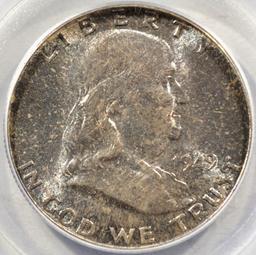 1949 FRANKLIN HALF DOLLAR, PCGS MS-64 FBL