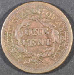 1853 LARGE CENT, AU NICE