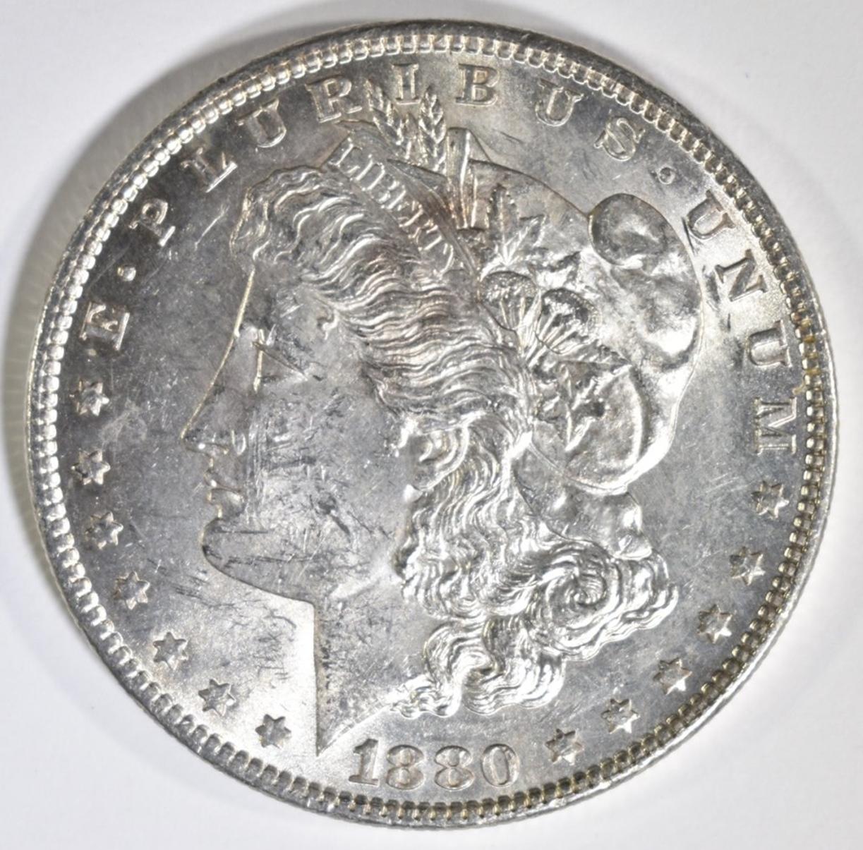 1880-O MORGAN DOLLAR BU