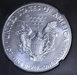 2017 AM SILVER EAGLE, NGC MS-70