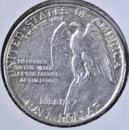 1925 STONE MIOUNTAIN COMMEM HALF DOLLAR AU