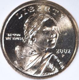 2002-P SACAGAWEA DOLLAR APCG SUPERB GEM+ BU