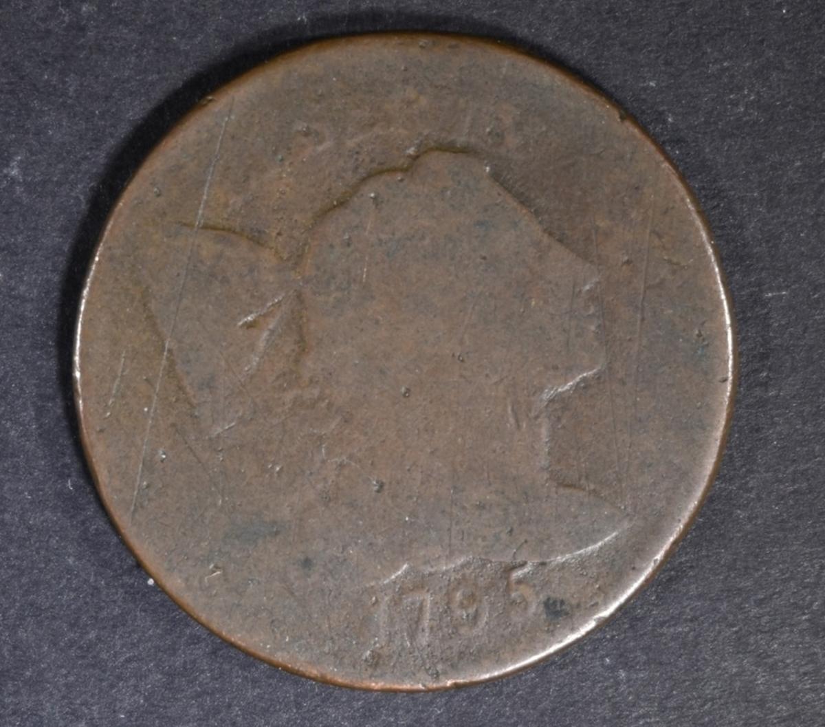 1795 LARGE CENT AG SMALL SCRATCH OBV.