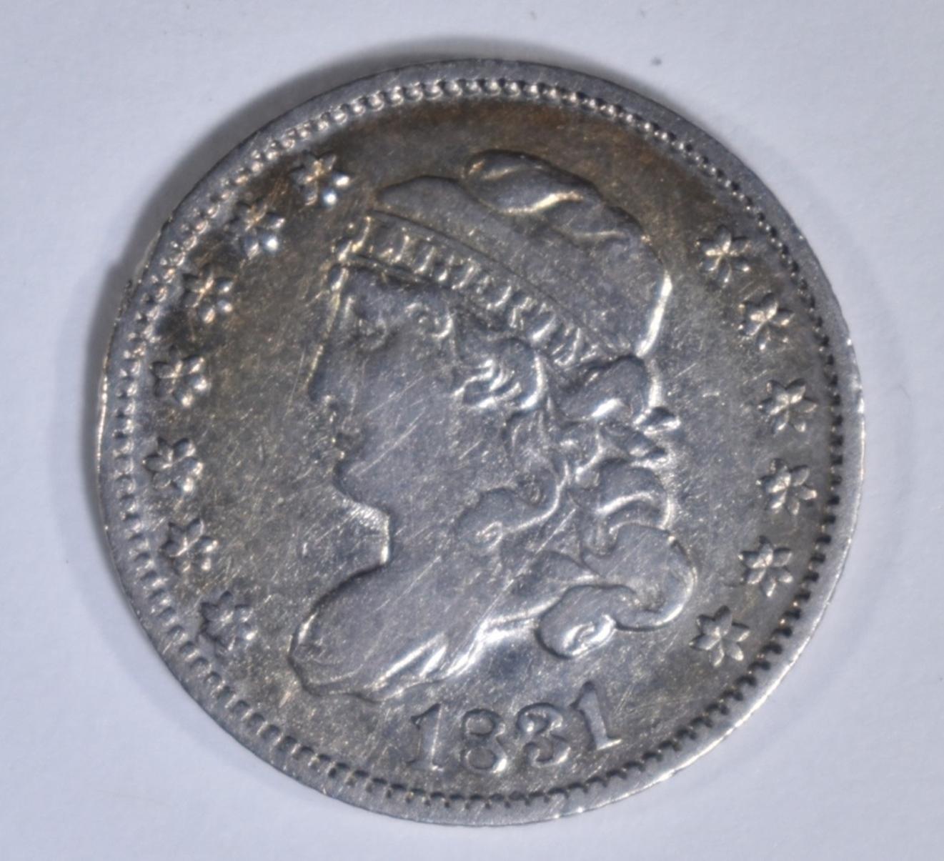 1831 BUST HALF DIME VF