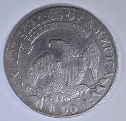 1825 BUST HALF DOLLAR XF