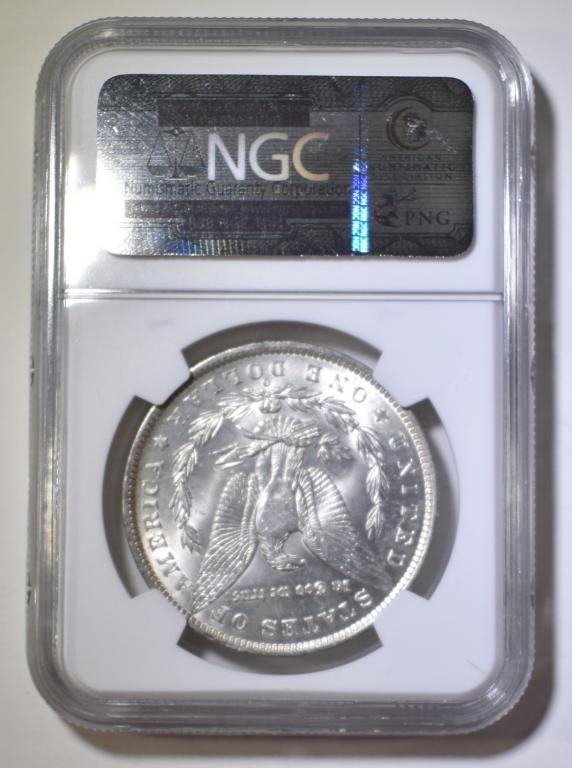 1885-O MORGAN DOLLAR NGC MS-63