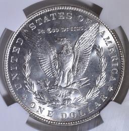 1887 MORGAN DOLLAR NGC MS-63