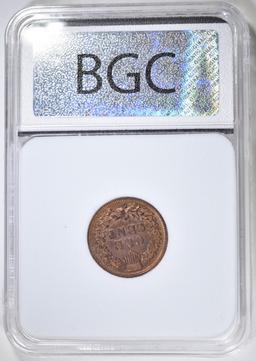 1886 INDIAN CENT BGC CH/GEM BU RB