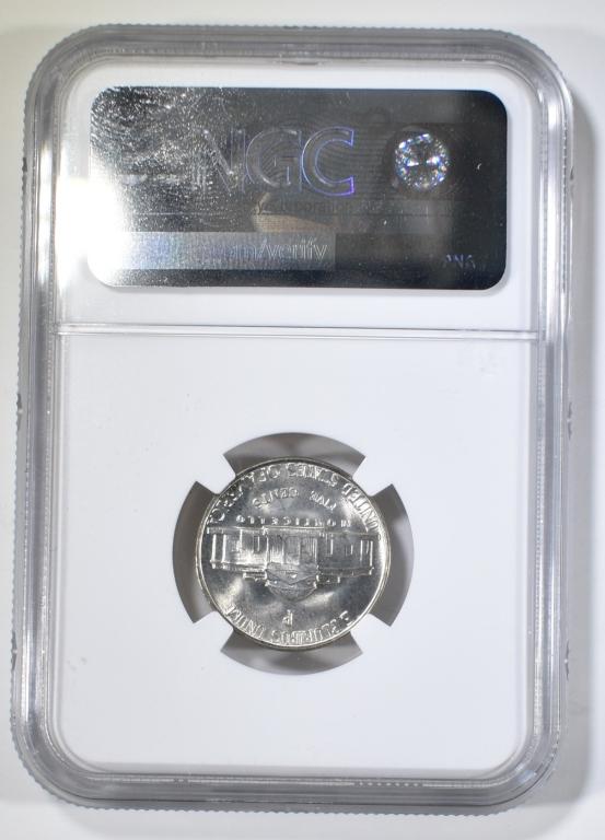 1942-P SILVER JEFFERSON NICKEL NGC MS-67