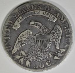 1833 BUST HALF DOLLAR VF