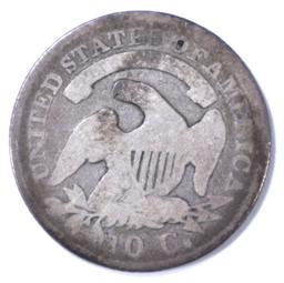 1824/2 BUST DIME, G/ VG