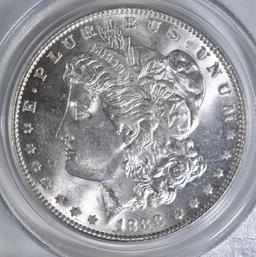 1888 MORGAN DOLLAR PCGS MS-64 OGH