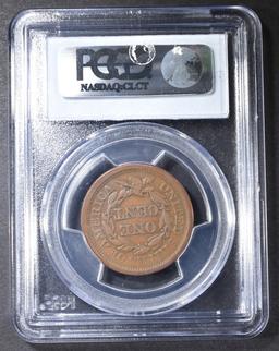 1856 LARGE CENT PCGS VF-35