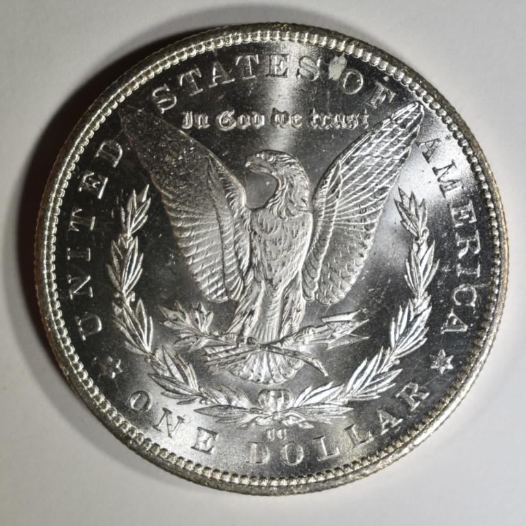 1884-CC MORGAN DOLLAR CH/GEM BU