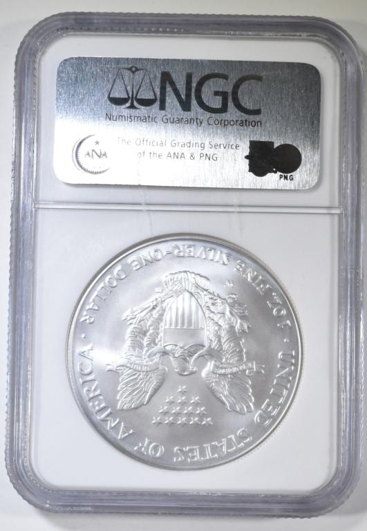 2006-W AMERICAN SILVER EAGLE NGC MS-69