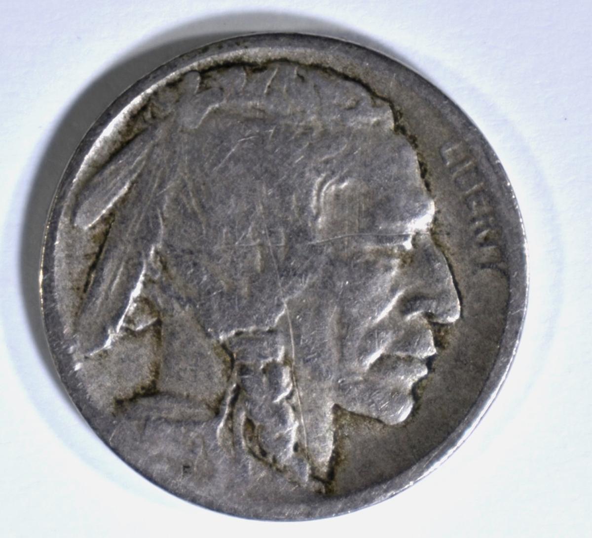 1913-D TYPE-2 BUFFALO NICKEL, VG