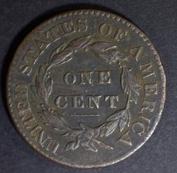 1828 LARGE CENT VF/XF