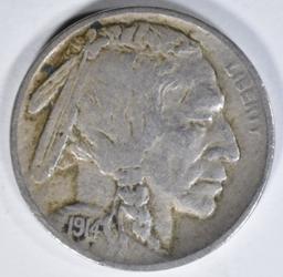 1914-S BUFFALO NICKEL VF/XF